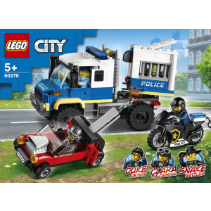 Конструктор LEGO City Police Полицейская машина для перевозки заключенных 244 детали (60276) ТОП в Луцке