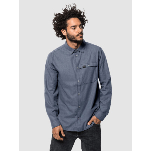 Рубашка Jack Wolfskin Naka River Shirt M 1403051-1010 XXL Темно-синяя (4060477289762) в Луцке