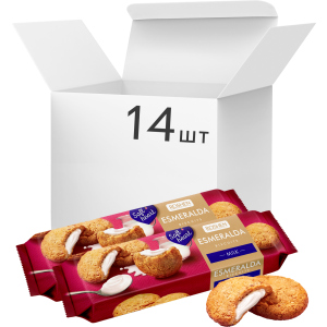 Упаковка печенья Roshen Lovita Soft Cream Cookies milk 170 г х 14 шт (4823077633379) в Луцке