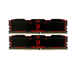 Модуль пам'яті DDR4 2x8GB/2666 GOODRAM Iridium X Black (IR-X2666D464L16S/16GDC) в Луцьку