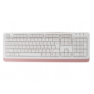 Клавіатура A4Tech FK10 Pink USB краща модель в Луцьку