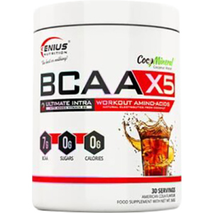 Аминокислота Genius Nutrition BCAA-X5 360 г Кола (5402869110015) в Луцке