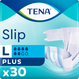 Підгузки для дорослих Tena Slip Plus Large 30 шт (7322541118932)