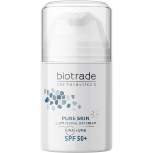 Дневной крем для лица Biotrade Pure Skin Ревитализирующий против первых признаков старения с SPF 50 50 мл (3800221841539) рейтинг