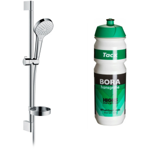 Душовий гарнітур HANSGROHE Croma Select S Vario + велофляга TACX Pro Team Bora-Hansgrohe 0.75 л (26566400-B) ТОП в Луцьку