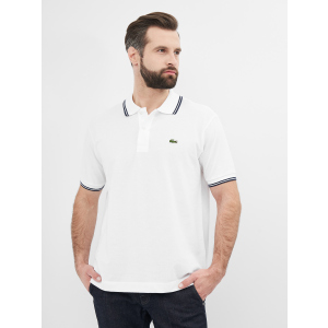 купити Поло Lacoste PH2384-522 XL (T6) White/Navy Blue (3665926016954)