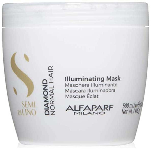 Маска для волосся Alfaparf SDL Diamond Illuminating Mask для надання блиску волоссю 500 мл (8022297064987) ТОП в Луцьку