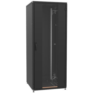 Шафа телекомунікаційна універсальна ZPAS SZB IT 19" 42U 800x1000 зі скляними дверима Black (WZ-IT-428010-69AA-4-161-FP)