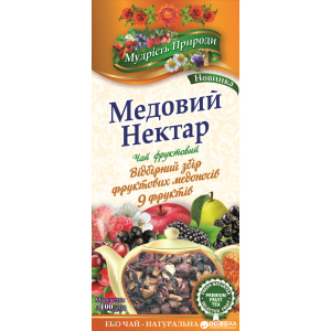 Упаковка Фруктовий чай розсипний Мудрість Природи Медовий нектар 100 г х 5 шт (4820167091811) краща модель в Луцьку