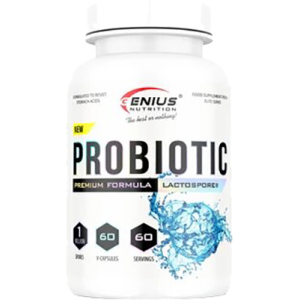 Пробиотик Genius Nutrition Probiotic 60 капсул (5402395706584) в Луцке