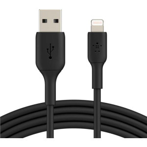 хороша модель Кабель Belkin USB-A - Lightning PVC 1 м Black (CAA001BT1MBK)