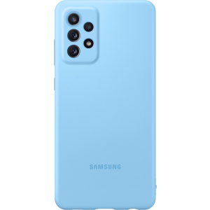 Панель Samsung Silicone Cover для Samsung Galaxy A72 Blue (EF-PA725TLEGRU)