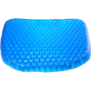 Ортопедическая подушка на стул Supretto 37х31х3.5 см Синяя (5928-0001) в Луцке