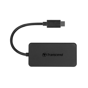 USB-хаб Transcend 4-Port USB 3.1 Type-C Black (TS-HUB2C) надежный