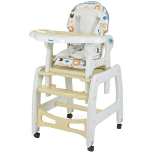 Стільчик для годування Bambi M 1563 (animal beige) (6903317102716) в Луцьку