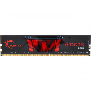 Память 8Gb DDR4, 2666 MHz, G.Skill Aegis, 19-19-19-43, 1.2V (F4-2666C19S-8GIS) лучшая модель в Луцке