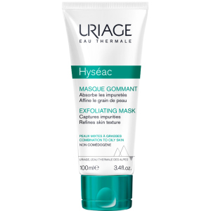 Маска для обличчя Uriage Hyseac Exfoliating Mask Ексфоліант 100 мл (3661434006227) ТОП в Луцьку