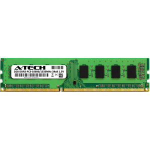 Оперативна пам'ять A-Tech 2GB DDR3-1333 (PC3-10600) DIMM 2Rх8 (AT2G1D3D1333ND8N15V) краща модель в Луцьку