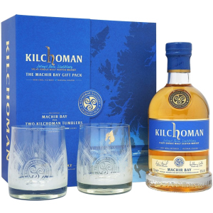 Віскі Kilchoman Machir Bay 0.7 л 46% + 2 келихи (5060210702489) краща модель в Луцьку