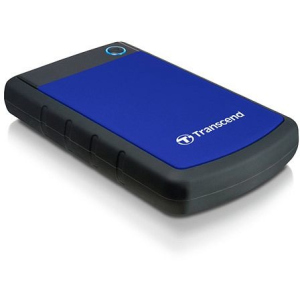 Накопичувач Transcend StoreJet 25H3P 1TB 2.5 USB 3.0 Blue (TS1TSJ25H3B) в Луцьку