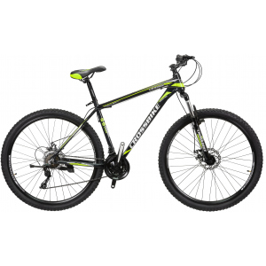 Велосипед CrossBike Leader 17" 27.5" 2021 Black-yellow (27CJPr21-003522) ТОП в Луцке