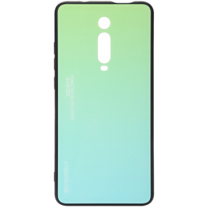 Панель BeCover Gradient Glass для Xiaomi Mi 9T/9T Pro/Redmi K20/K20 Pro Green-Blue