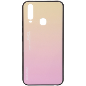 Панель BeCover Gradient Glass для Vivo Y15/Y17 Yellow-Pink рейтинг