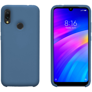 Панель Intaleo Velvet для Xiaomi Redmi 7 Blue ТОП в Луцьку