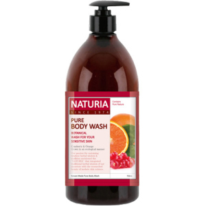 Гель для душу Naturia Журавлина/Апельсин Pure Body Wash (Cranberry & Orange) 750 мл (8802929996677) рейтинг