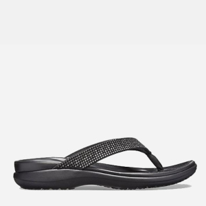 В'єтнамки Crocs Jibbitz Capri V Diamante Flip 205632-0FE-W7 37-38 23.8 см Чорні (191448303676) рейтинг