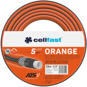 Шланг садовый Cellfast Orange 25 м 1/2'' (15-002) ТОП в Луцке