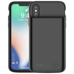 Чохол акумулятор iBattery для iPhone X/XS 4100 mAh black надійний