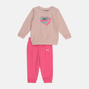 Спортивний костюм дитячий Puma Minicats Alpha Crew Jogger 58335515 80 см Peachskin (4062453395252) в Луцьку