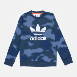 Світшот дитячий Adidas Crew GN4130 152 см Creblu/Multco/White (4064044907943) рейтинг