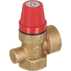 Запобіжний клапан Caleffi DN 3/4" (6 бара) для систем опалення (311560) в Луцьку