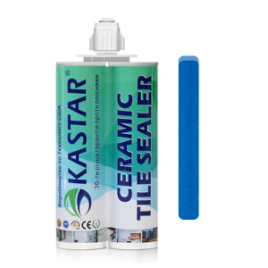 купить Двухкомпонентная эпоксидная фуга затирка Kastar Ceramic Tile Sealant Сапфировый синий, 400мл.