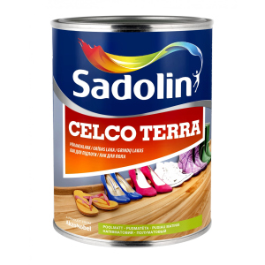 Лак для пола Sadolin Celco Terra 45 1 л Полуглянцевый ТОП в Луцке