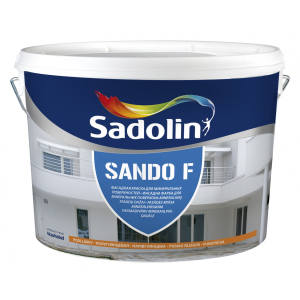 Фасадная краска Sadolin Sando F 10 л Белая рейтинг