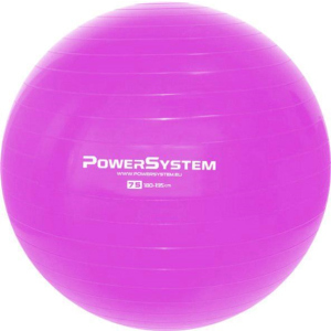 М'яч для фітнесу та гімнастики Power System PS-4013 Pro Gymball 75 см Pink (4013PI-0) в Луцьку