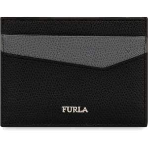 Візитниця шкіряна Furla Marte S Credit Card Case 976806 Чорна (800070041084) краща модель в Луцьку