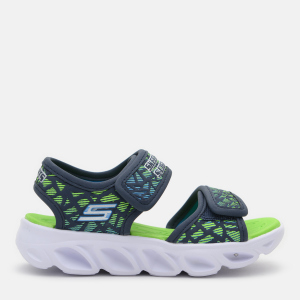 Сандалі дитячі світяться Skechers 402003L NVLM 30 Сині (195204104422) краща модель в Луцьку