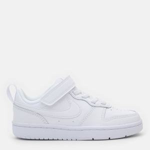 Кеды кожаные Nike Court Borough Low 2 (Psv) BQ5451-100 32 (1Y) (193145976801)