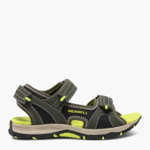 купить Сандалии Merrell Panther Sandal 2.0 Kids' Sandals MK264458 31 (13) Оливковые (2990022383848)