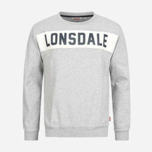 купити Світшот Lonsdale HETHERSETT 115016-1004 L Marl Grey (4251522336948)