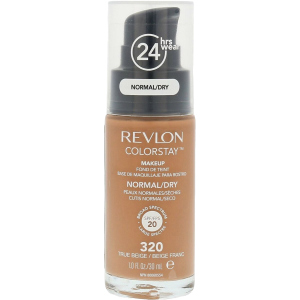 Тональний крем Revlon ColorStay нормальна та суха шкіра з дозатором 320 True Beige 30 мл (309974677080) краща модель в Луцьку