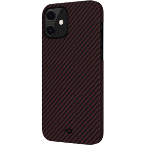 Панель Pitaka MagEZ Case Twill для Apple iPhone 12 mini Black/Red (KI1203)