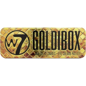 Тіні для повік W7 Goldibox Palette палетка 12 кольорів 15.6 г (5060294390381) ТОП в Луцьку