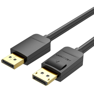 Кабель Vention DisplayPort v1.2 1 м Black (HACBF) ТОП в Луцке