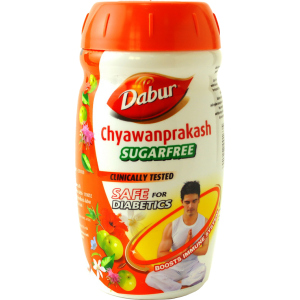 Диетическая добавка Dabur Chywanprash Чаванпраш без сахара 500 г (8901207001635) надежный