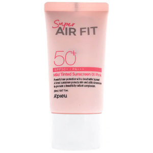 Солнцезащитный тонирующий крем A'pieu Super Air Fit Mild Tinted Sunscreen SPF50+ PA+++ 50 мл (8809643530538) в Луцке